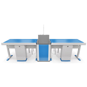 Chemistry student laboratory table