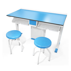 Physics student laboratory table