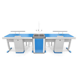 Biology student laboratory table